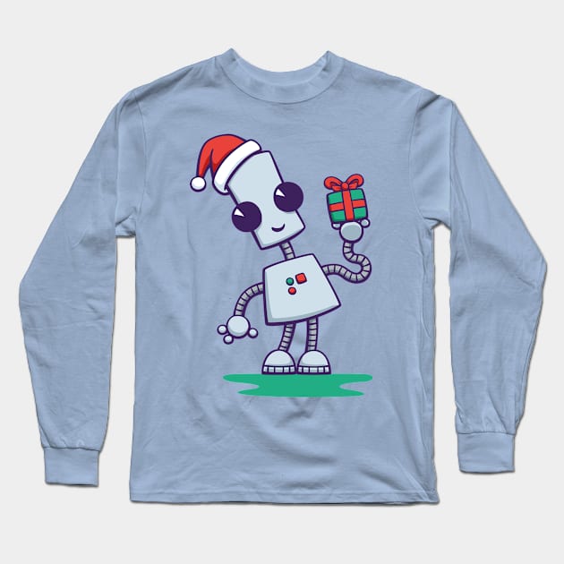 Ned's Christmas Long Sleeve T-Shirt by DoodleDojo